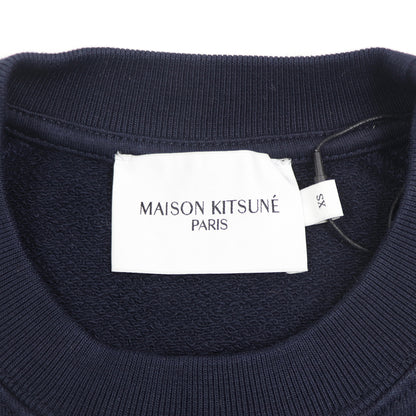 メゾン キツネ トレーナー AM00301KM0001 メンズ 紺
