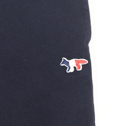 メゾン キツネ ボトムス ロングパンツ ネイビー