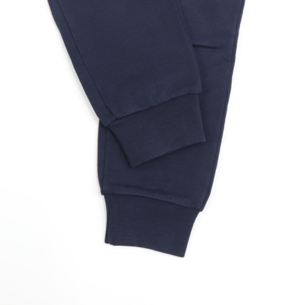 メゾン キツネ ボトムス ロングパンツ ネイビー