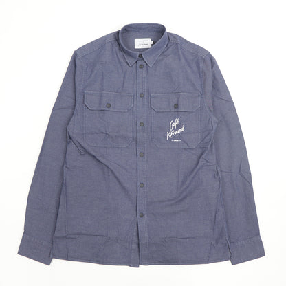 MAISON KITSUNE シャツ  CAFE KITSUNE ネイビー