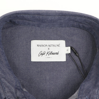 MAISON KITSUNE シャツ  CAFE KITSUNE ネイビー
