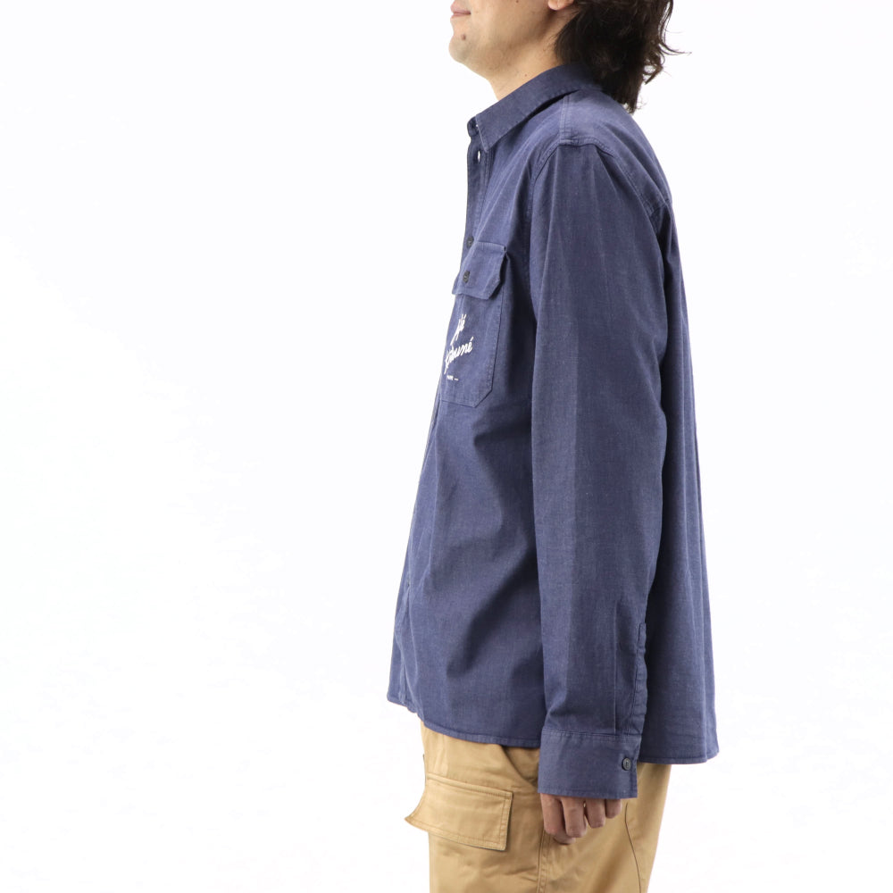 MAISON KITSUNE シャツ  CAFE KITSUNE ネイビー