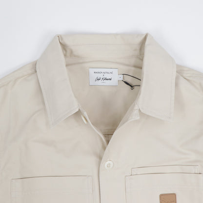 メゾン キツネ ジャケット シャツ ベージュ系 メンズ
