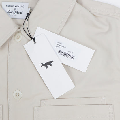 メゾン キツネ ジャケット シャツ ベージュ系 メンズ