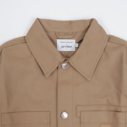 メゾン キツネ アウター ワークウェア ジャケット メンズ