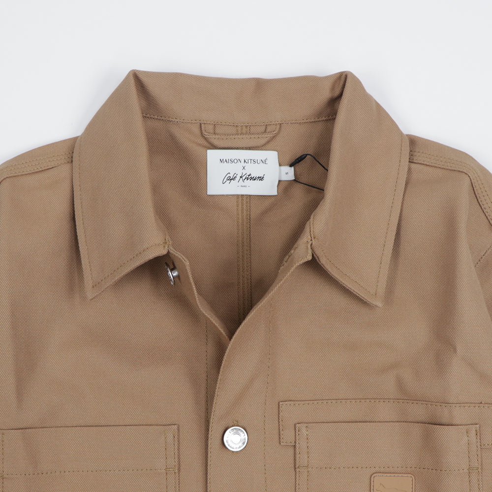 メゾン キツネ アウター ワークウェア ジャケット メンズ