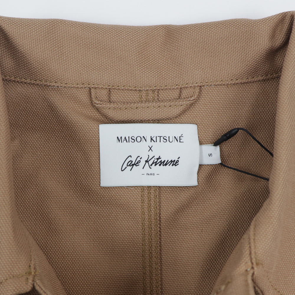 メゾン キツネ アウター ワークウェア ジャケット メンズ