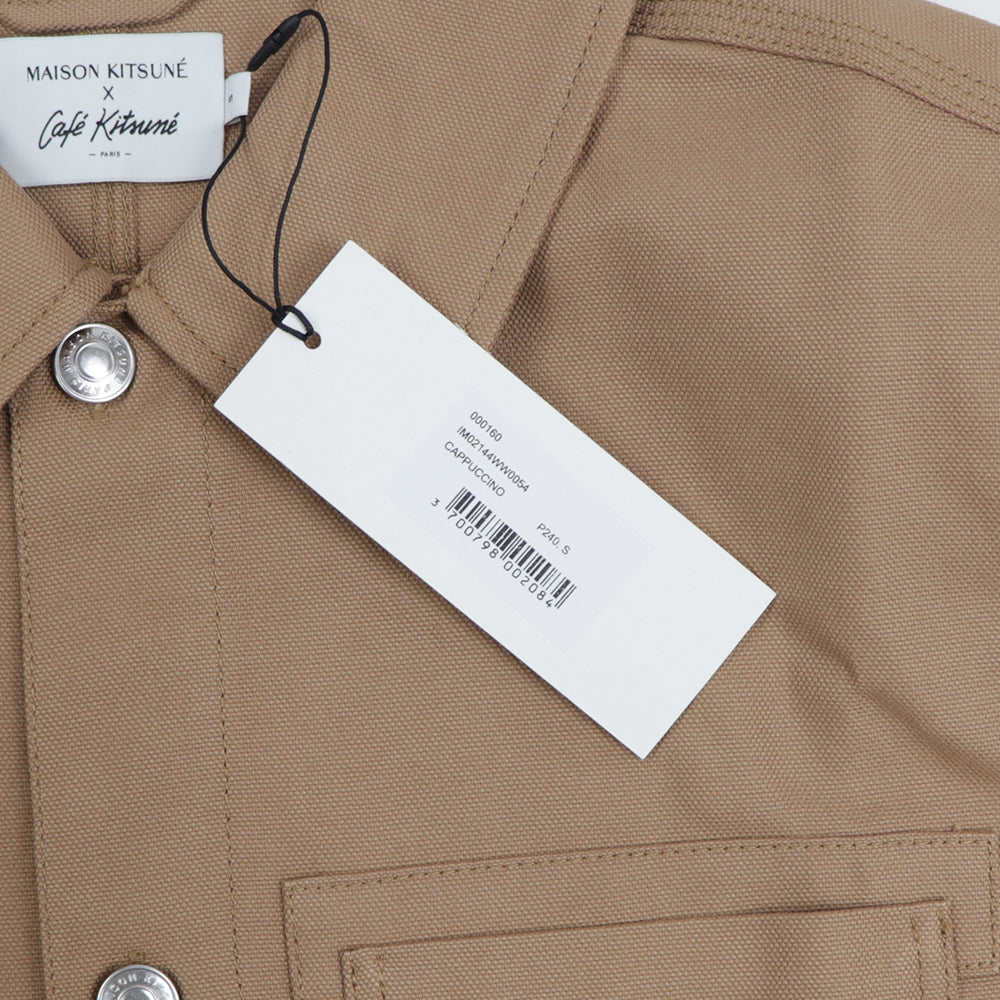 メゾン キツネ アウター ワークウェア ジャケット メンズ