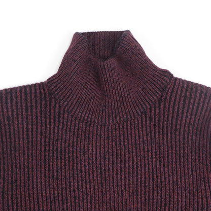 メゾン キツネ ニット ボルドー ウール メンズ