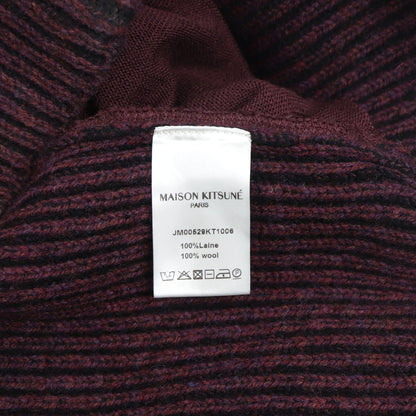 メゾン キツネ トップス JM00529KT1006メンズ ボルドー