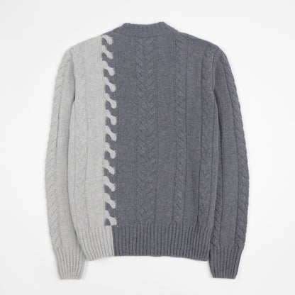 メゾン キツネ ニット JM00549KT1007 メンズ グレー