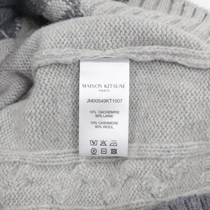 メゾン キツネ ニット JM00549KT1007 メンズ グレー