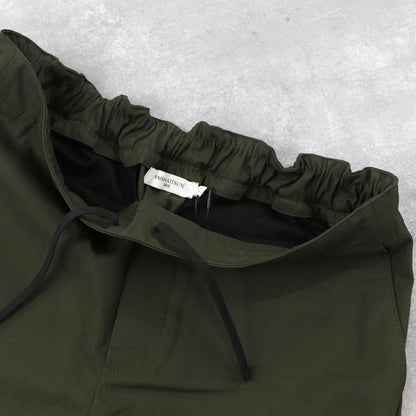 メゾン キツネ ボトムス テーパードパンツ メンズ ウール カーキ