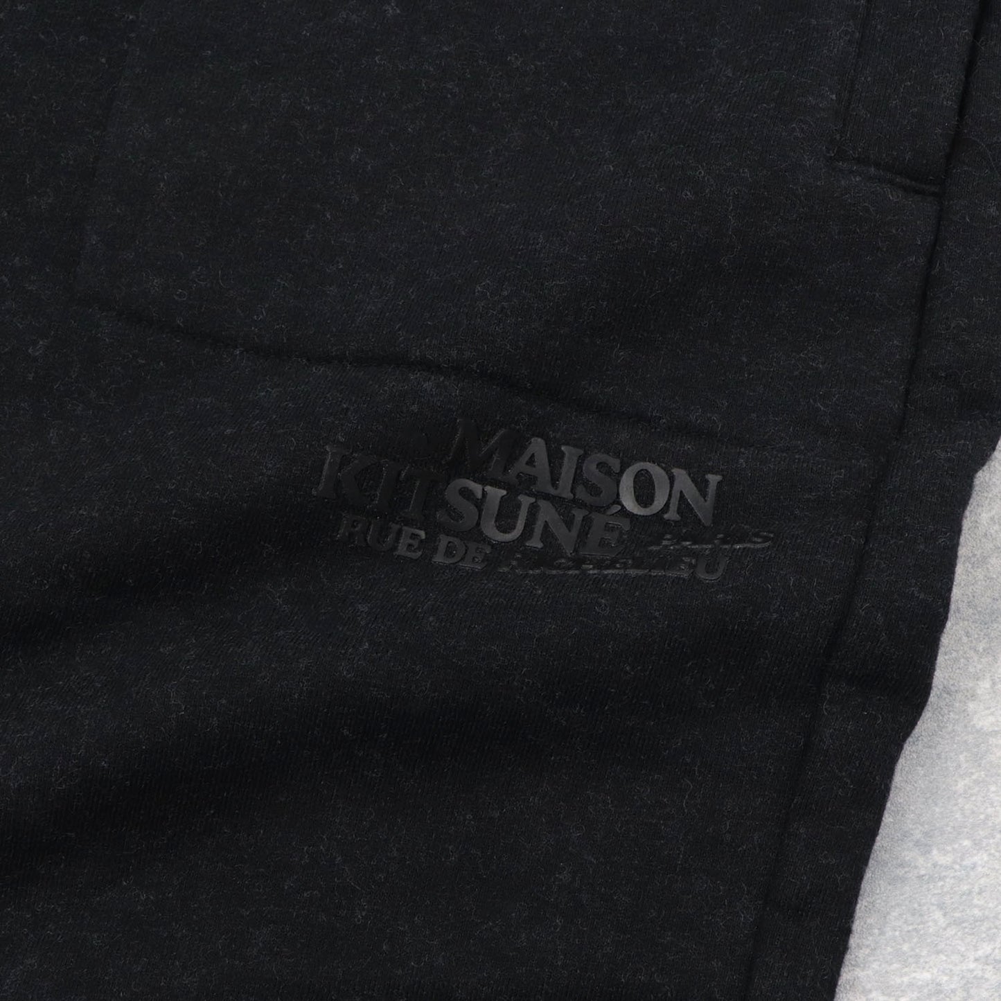 メゾン キツネ ロングパンツ JM01301KM0019 メンズ 黒