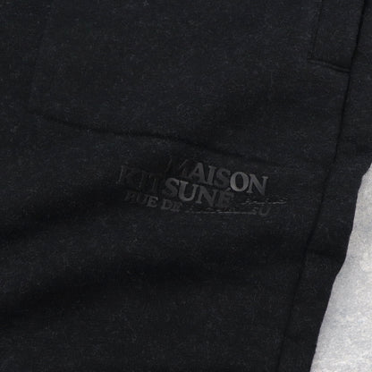 メゾン キツネ ロングパンツ JM01301KM0019 メンズ 黒