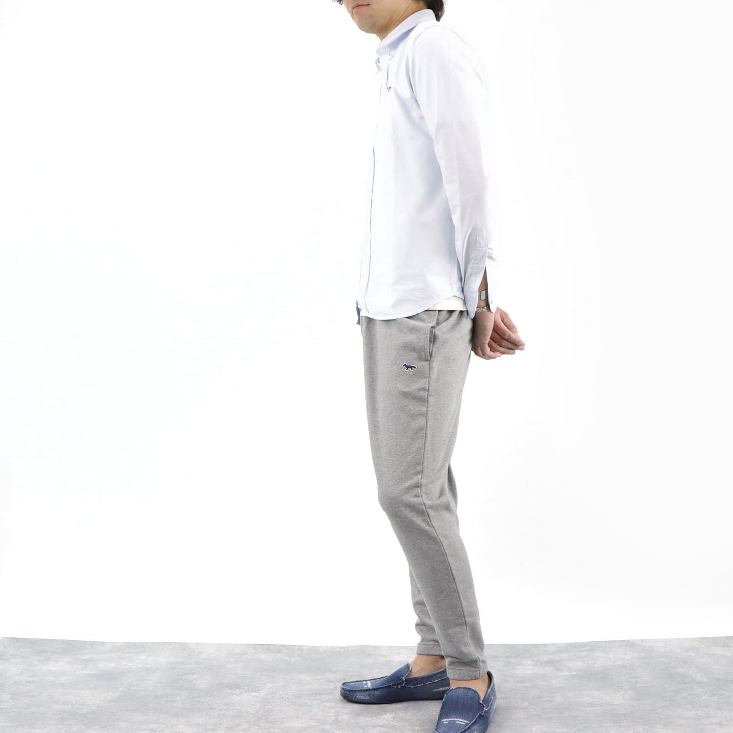 メゾン キツネ ロングパンツ JM01306KM0001