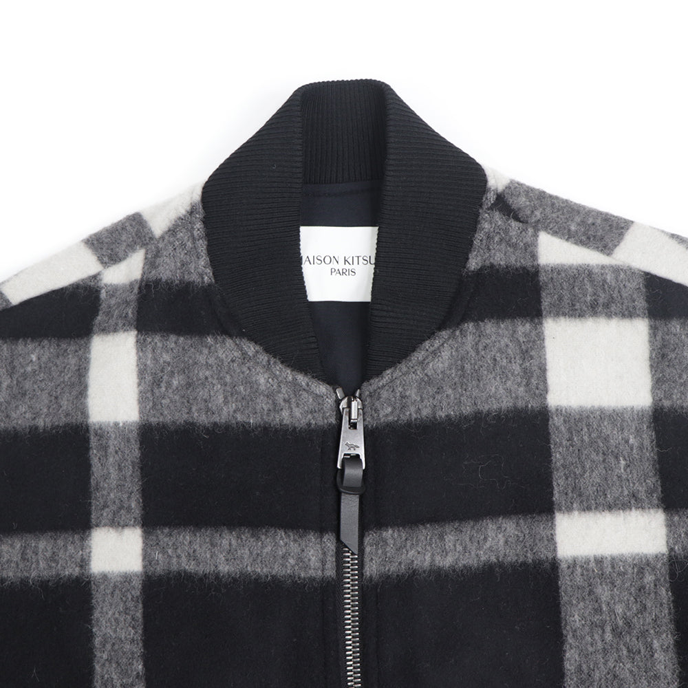 メゾン キツネ ブルゾン JM02155WM0022 ブラック