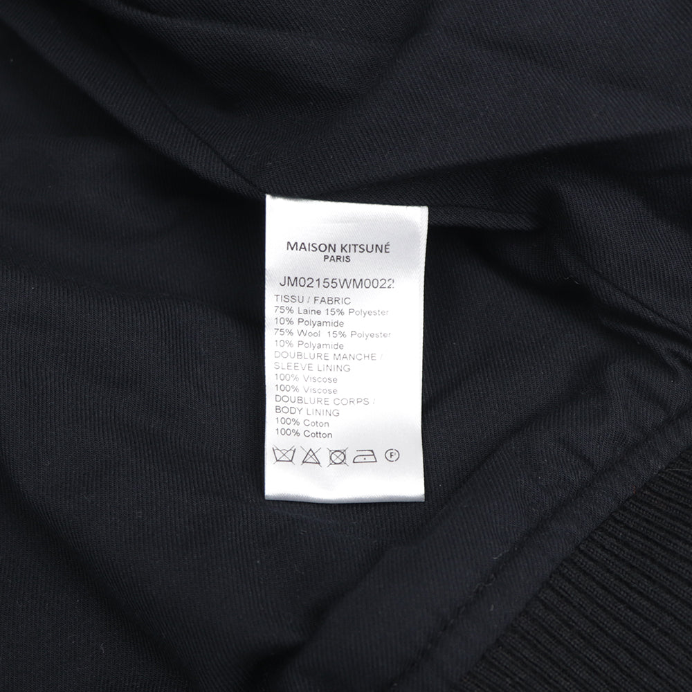 メゾン キツネ ブルゾン JM02155WM0022 ブラック