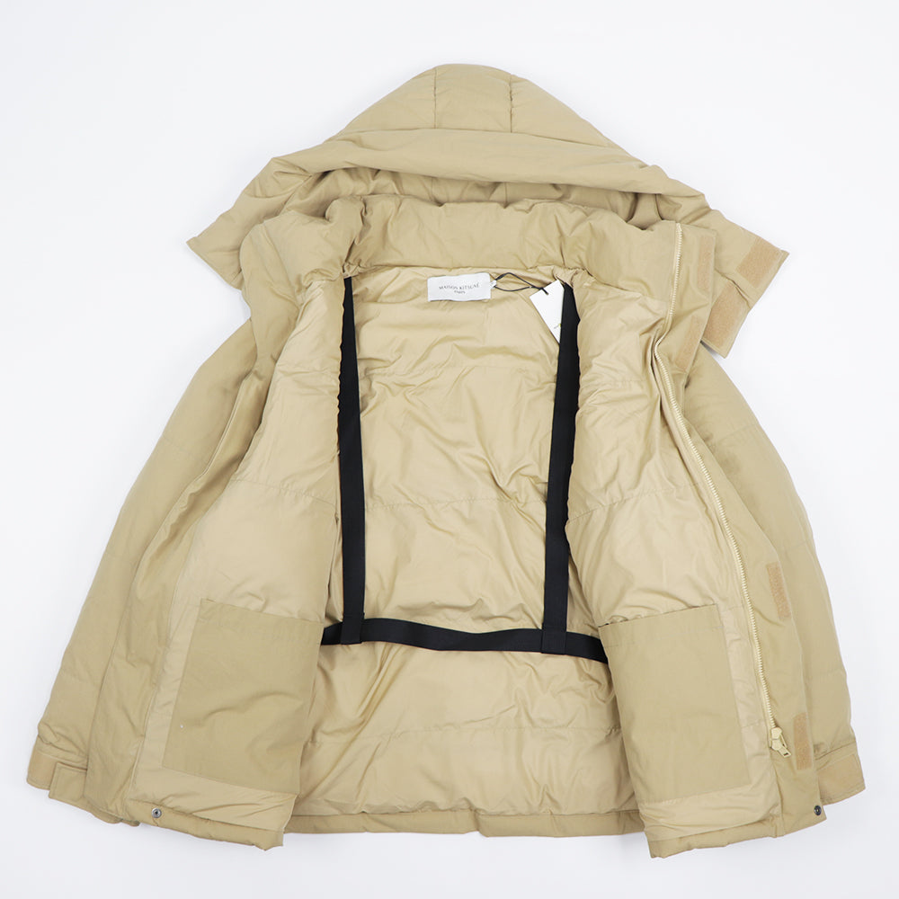 メゾン キツネ ダウンジャケット JM02208WW0062 ベージュ