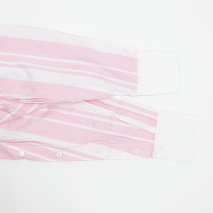 メゾン キツネ シャツ ブラウス レディース ピンク系 ストライプ