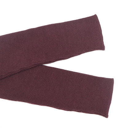 メゾン キツネ ワンピース ニット ウール ボルドー