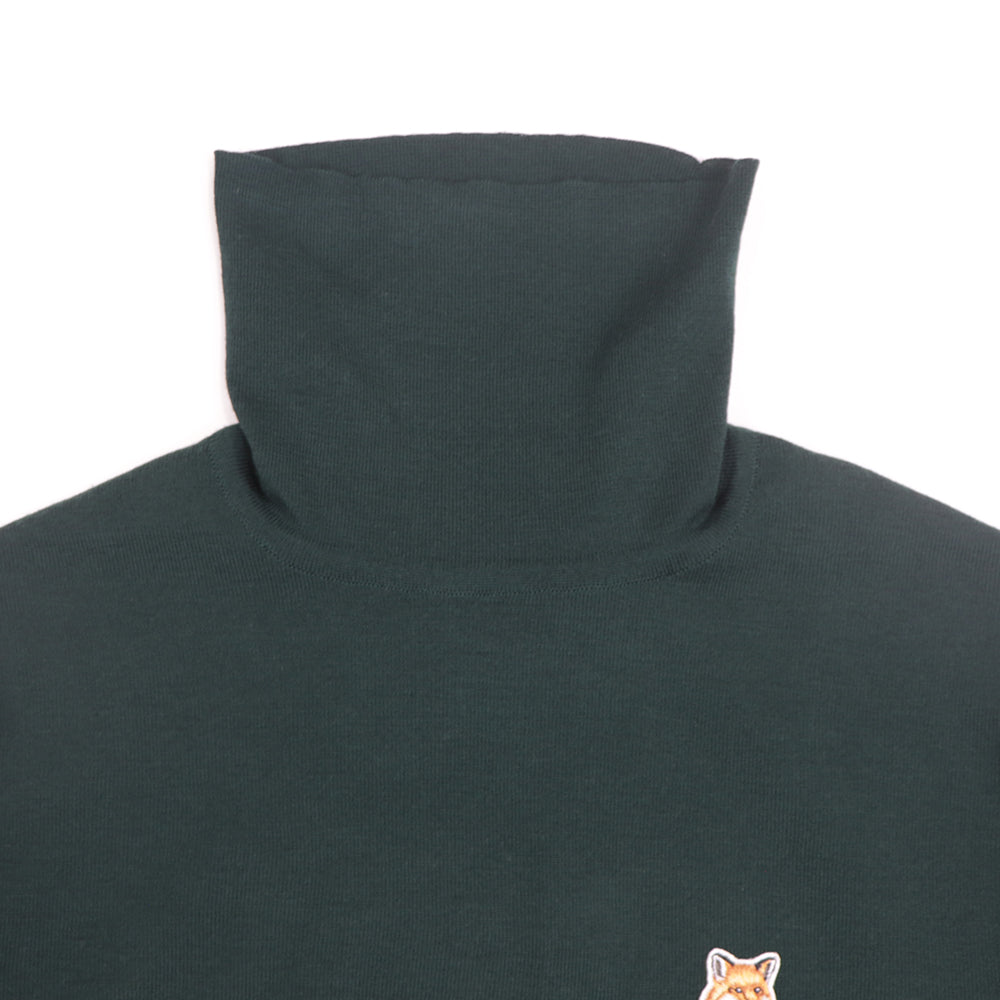 メゾン キツネ トップス ニット  ユニセックス ディープグリーン