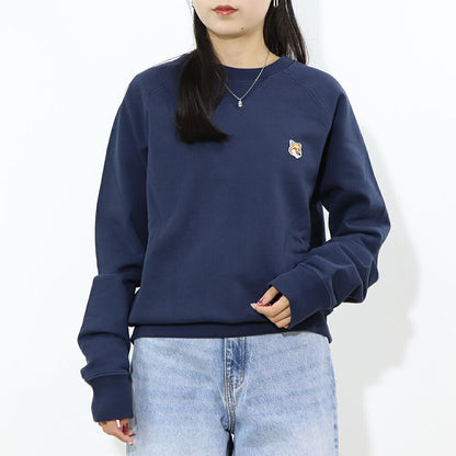 MAISON KITSUNE スウェット・トレーナー ブラック ネイビー AM00303KM0001