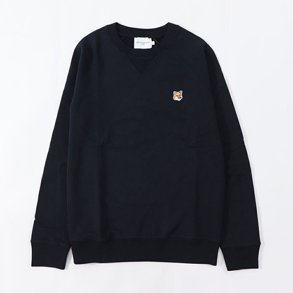 MAISON KITSUNE スウェット・トレーナー ブラック ネイビー AM00303KM0001