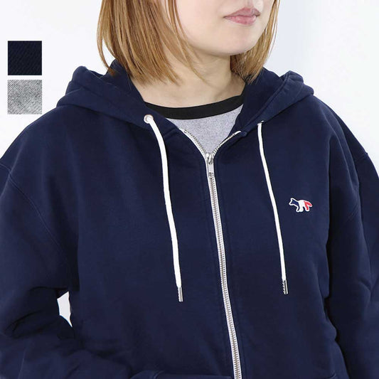 MAISON KITSUNE ジップアップパーカー Tricolor Fox