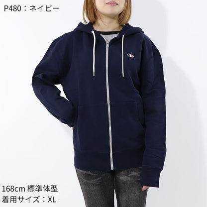 MAISON KITSUNE ジップアップパーカー Tricolor Fox