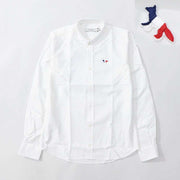 MAISON KITSUNE シャツ Tricolor Fox Patch Shirts