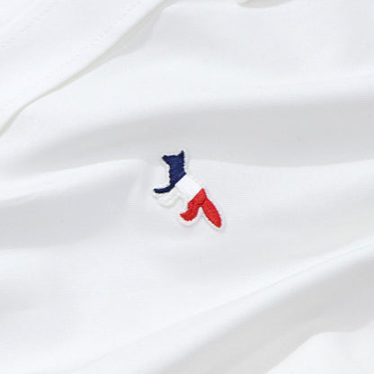 MAISON KITSUNE シャツ Tricolor Fox Patch Shirts