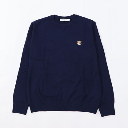 MAISON KITSUNE ニット FOX HEAD PATCH SWEATER