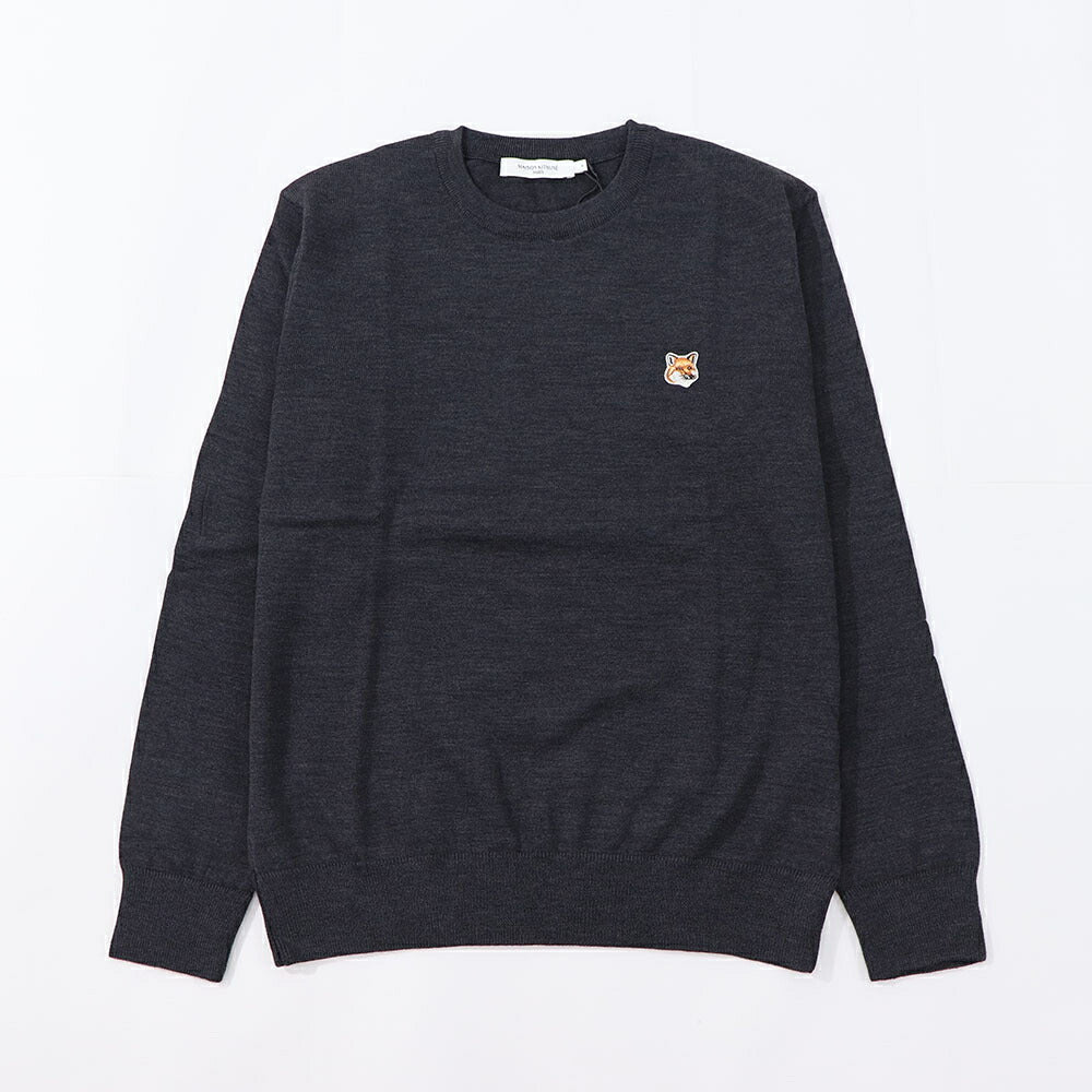 MAISON KITSUNE ニット FOX HEAD PATCH SWEATER