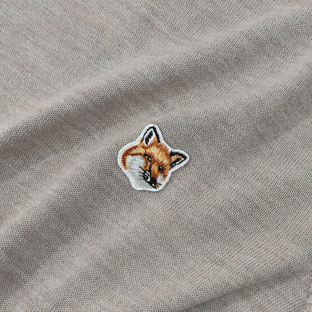 MAISON KITSUNE ニット FOX HEAD PATCH SWEATER