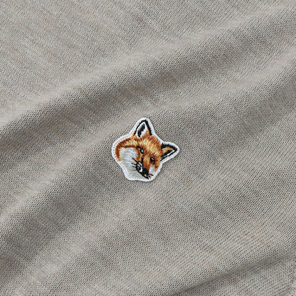 MAISON KITSUNE ニット FOX HEAD PATCH SWEATER