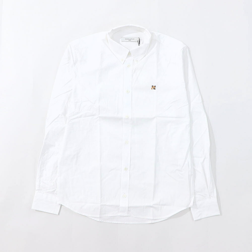 MAISON KITSUNE シャツ FOX HEAD EMBROIDERY