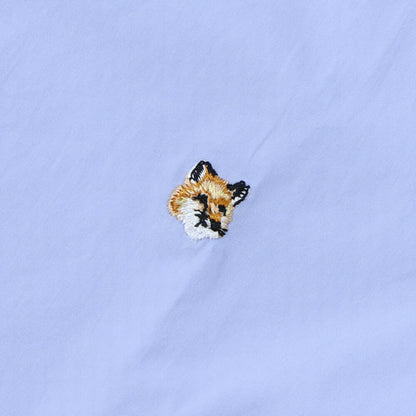 MAISON KITSUNE シャツ FOX HEAD EMBROIDERY