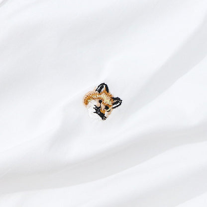 MAISON KITSUNE シャツ FOX HEAD EMBROIDERY
