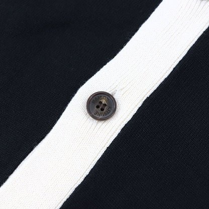 MAISON KITSUNE カーディガン ベイビーフォックス バイカラー