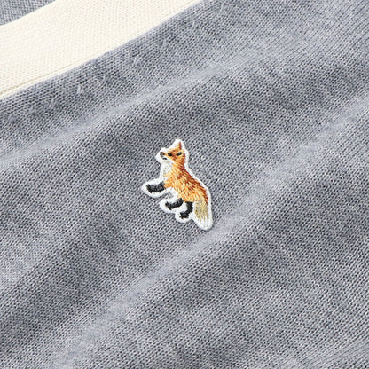 MAISON KITSUNE カーディガン ベイビーフォックス バイカラー