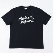 MAISON KITSUNE Tシャツ ブラック ロゴ MM00101KJ0118