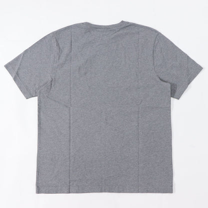 メゾン キツネ MAISON KITSUNE トップス Tシャツ・カットソー メンズ  カーキ メランジグレー フォックスパッチ コットン 無地 ワンポイント 半袖 クルーネック 半袖 MM00127KJ0118