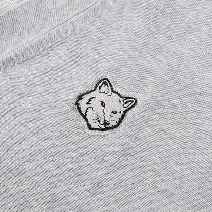 MAISON KITSUNE カーディガン グレー フォックスパッチ