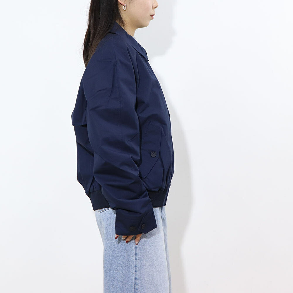 MAISON KITSUNE ブルゾン  ネイビー フォックスパッチ ハリントン MM02105WQ0067