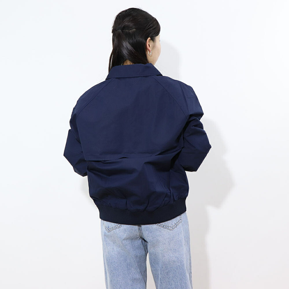 MAISON KITSUNE ブルゾン  ネイビー フォックスパッチ ハリントン MM02105WQ0067
