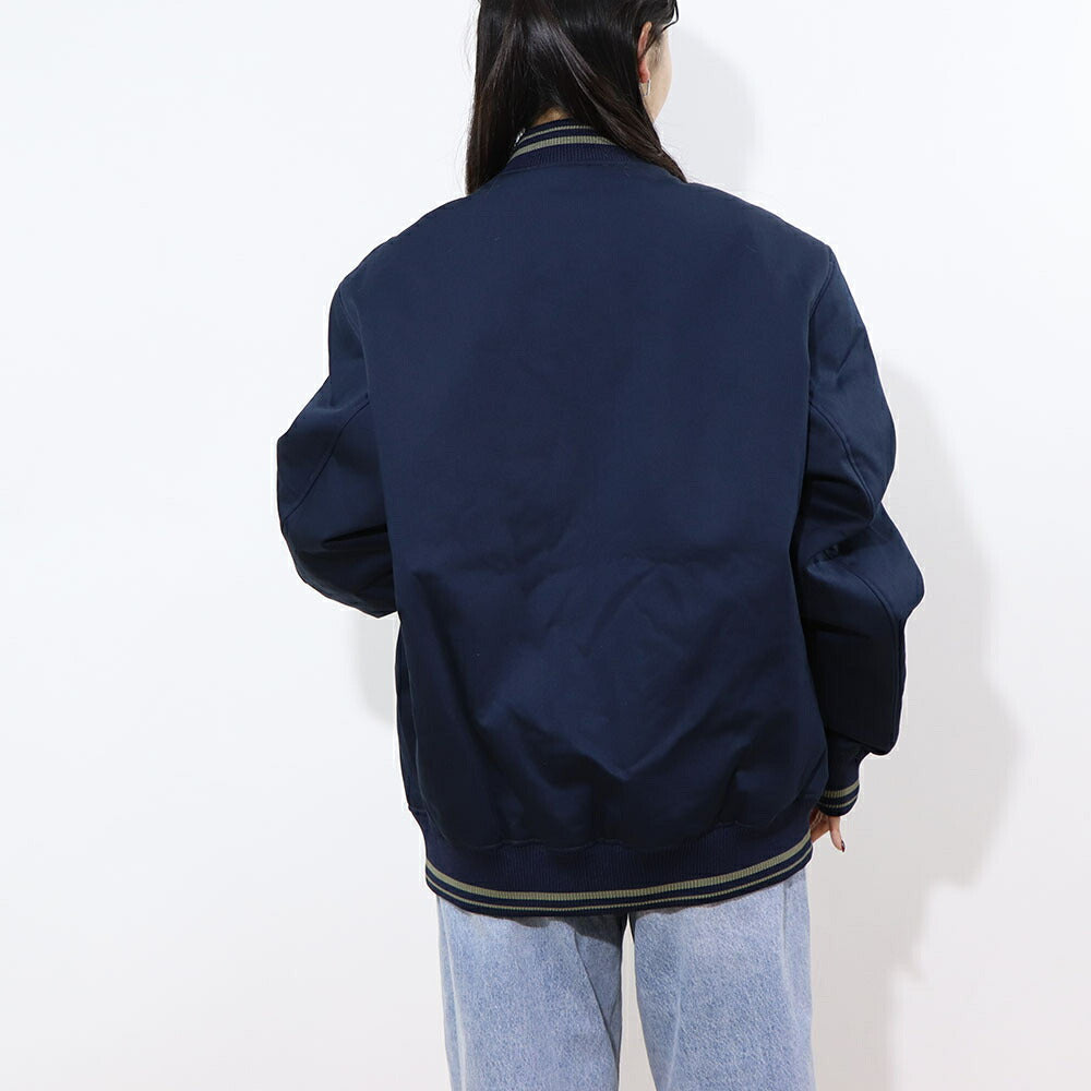 MAISON KITSUNE ジャケット ネイビー フォックスパッチ