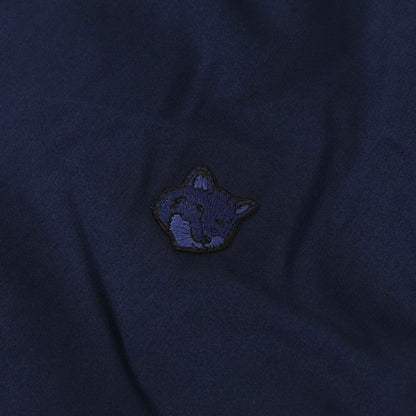 MAISON KITSUNE ジャケット ネイビー フォックスパッチ