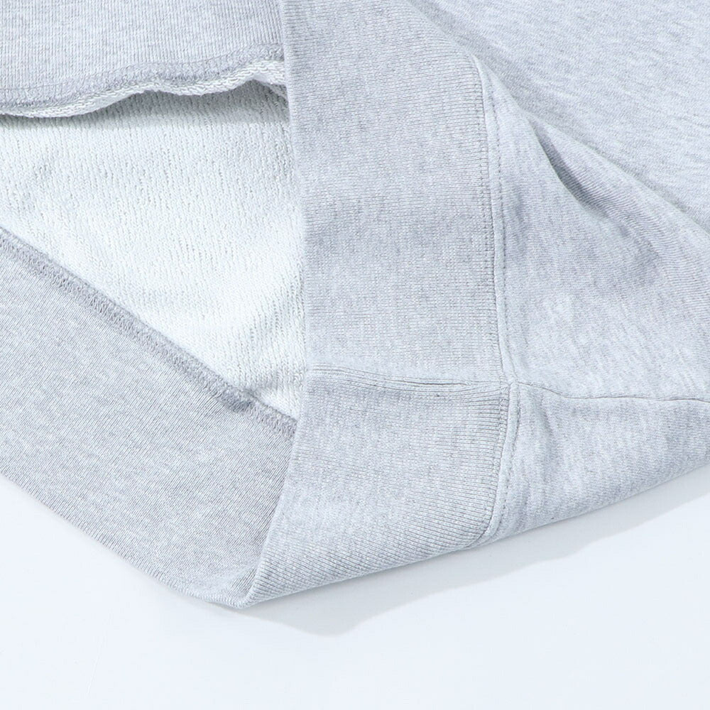 MAISON KITSUNE スウェット グレー ネイビー フォックスパッチ スエット LM00301KM0001