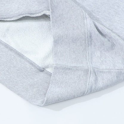 MAISON KITSUNE スウェット グレー ネイビー フォックスパッチ スエット LM00301KM0001